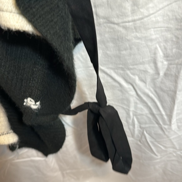 Vince Camuto Women’s OS Black/Cream Poncho/Shawl/Wrap - Picture 6 of 8